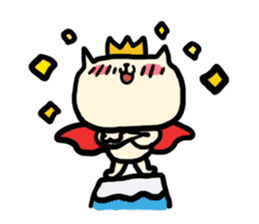 NYANKORO the prince cat sticker #5876410