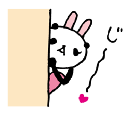 Every day of a panda- bunny - sticker #5876850