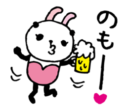 Every day of a panda- bunny - sticker #5876851