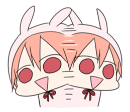 kuma and usashi sticker #5877077