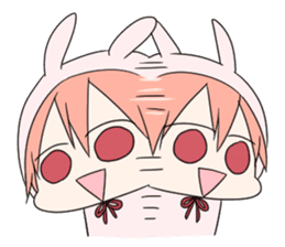 kuma and usashi sticker #5877077
