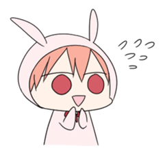 kuma and usashi sticker #5877082