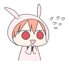 kuma and usashi sticker #5877082