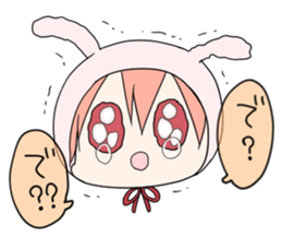 kuma and usashi sticker #5877089