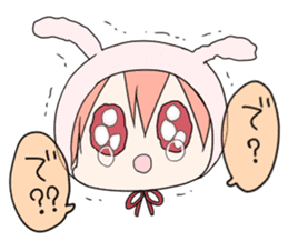 kuma and usashi sticker #5877089