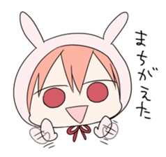 kuma and usashi sticker #5877095