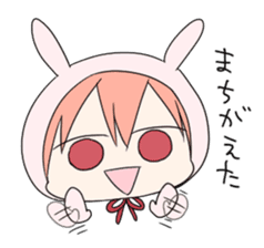 kuma and usashi sticker #5877095
