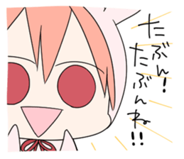 kuma and usashi sticker #5877103