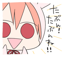 kuma and usashi sticker #5877103