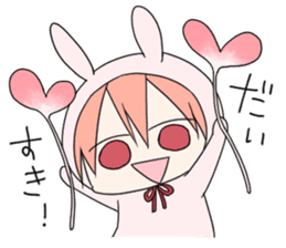kuma and usashi sticker #5877107