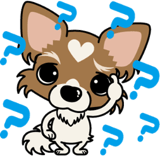 Papillon dog "Rook" sticker #5877735