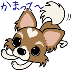 Papillon dog "Rook" sticker #5877736