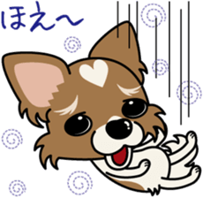 Papillon dog "Rook" sticker #5877739