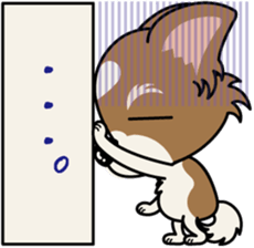 Papillon dog "Rook" sticker #5877743