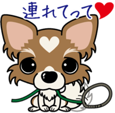 Papillon dog "Rook" sticker #5877747