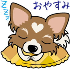 Papillon dog "Rook" sticker #5877750