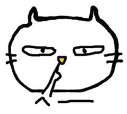 feelings of the cats sticker #5877783