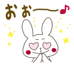 Sticker.rabbit sticker #5878113
