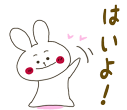 Sticker.rabbit sticker #5878114