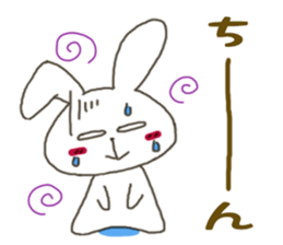 Sticker.rabbit sticker #5878129