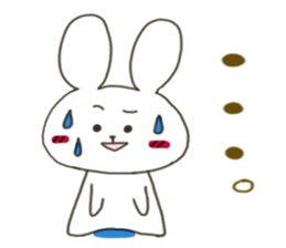 Sticker.rabbit sticker #5878130
