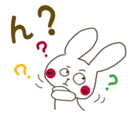 Sticker.rabbit sticker #5878133