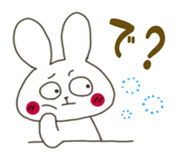 Sticker.rabbit sticker #5878134