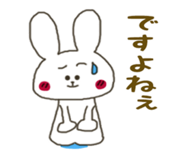 Sticker.rabbit sticker #5878146