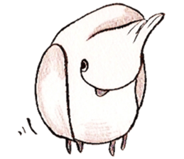 white parrot sticker #5878158