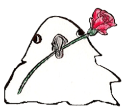 white parrot sticker #5878186