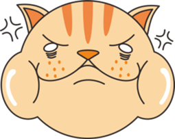 Fat cat GEE is coming sticker #5878594