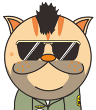 Fat cat GEE is coming sticker #5878595