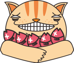Fat cat GEE is coming sticker #5878596