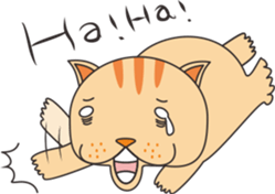 Fat cat GEE is coming sticker #5878599