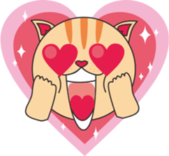 Fat cat GEE is coming sticker #5878609