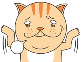 Fat cat GEE is coming sticker #5878611