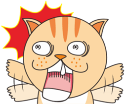 Fat cat GEE is coming sticker #5878612