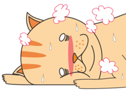 Fat cat GEE is coming sticker #5878613