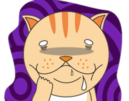 Fat cat GEE is coming sticker #5878614