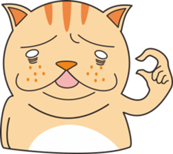 Fat cat GEE is coming sticker #5878616