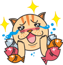 Fat cat GEE is coming sticker #5878624