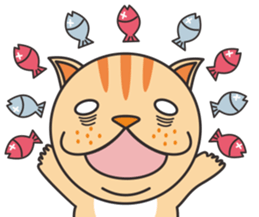 Fat cat GEE is coming sticker #5878625