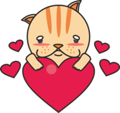 Fat cat GEE is coming sticker #5878628