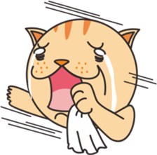 Fat cat GEE is coming sticker #5878630