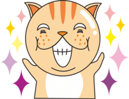 Fat cat GEE is coming sticker #5878631