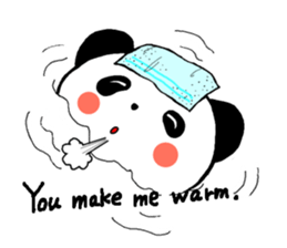 The panda in the phone sticker #5878732