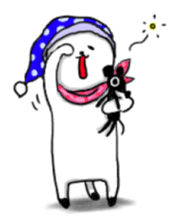 cat scarf sticker #5879509