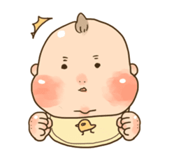 merry baby sticker #5879558