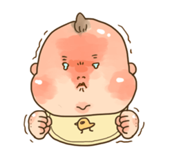 merry baby sticker #5879559