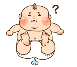 merry baby sticker #5879563